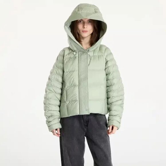 Nike Therma-FIT Primaloft Women's Puffer Hooded Jacket Green Medium FB8729-370 - Picture 1 of 10